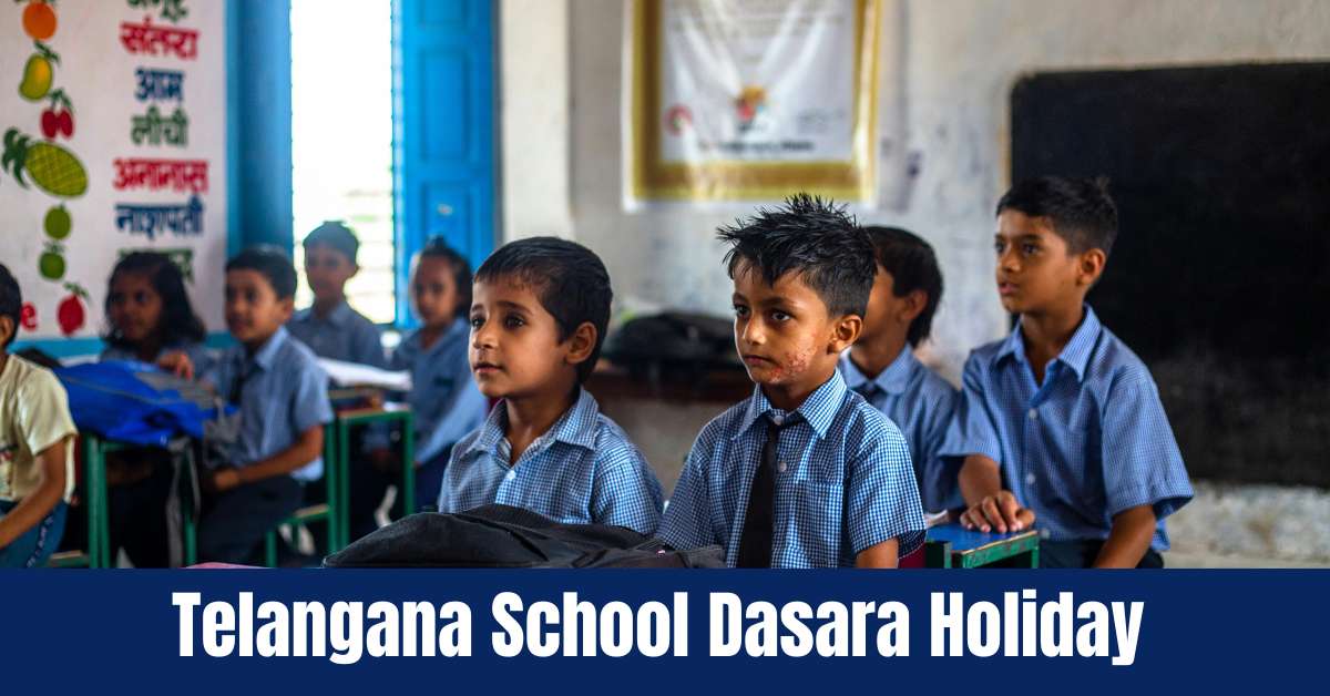 Telangana Schools Holiday: Government Announces 13-Day Dussehra Festival Starting September 21